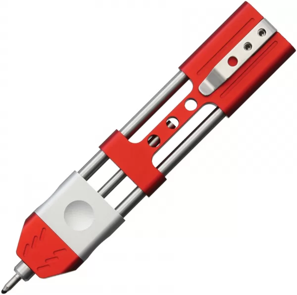 TEC Accessories Ko-Axis Rail Pen Red TEC30742
