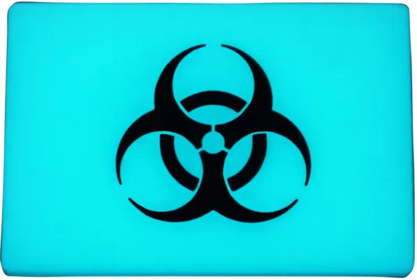 TEC Accessories BEACON Patch Aqua Biohazard TEC3092