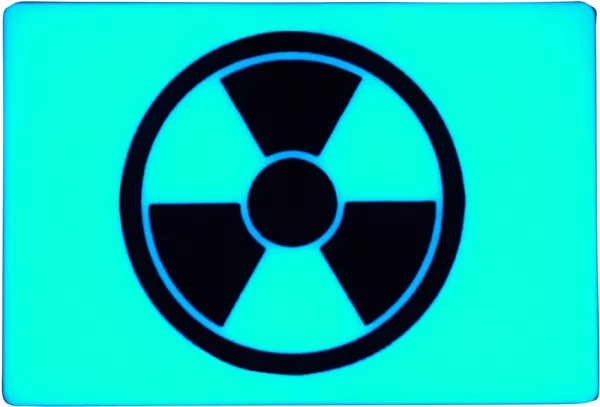 TEC Accessories BEACON Patch Aqua Radioactive TEC3094