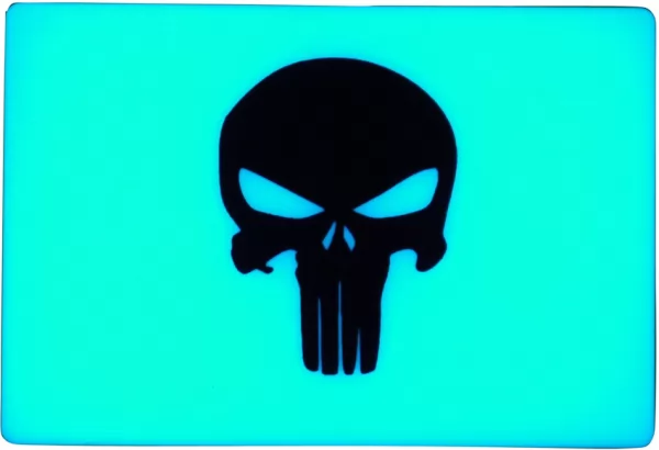 TEC Accessories BEACON Patch Aqua Punisher TEC3096