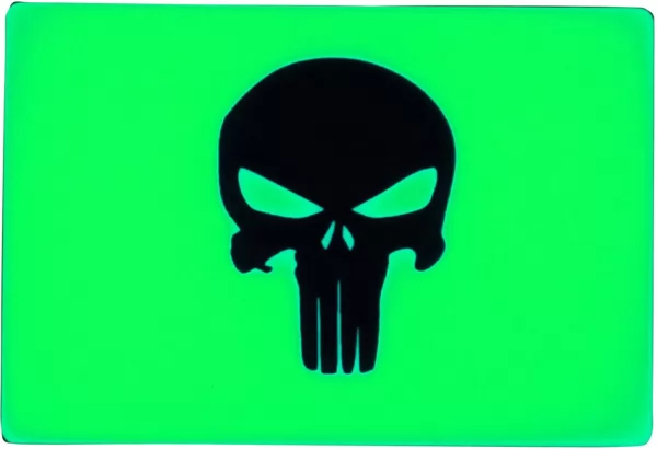 TEC Accessories BEACON Patch Green Punisher TEC3097