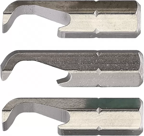 TEC Accessories BOT-L-BIT Hex Bit 3-Pack TECKTBLBN3P