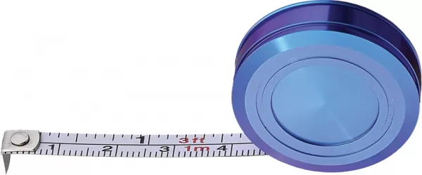 TEC Accessories Keychain Measuring Tape Blue TECTT001BR