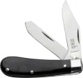 Taylors Eye Witness Twin Blade Slip Joint Black - TEW2077