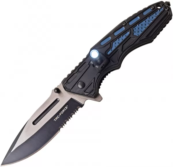 Tac Force Linerlock A-O Blue TF1000BL