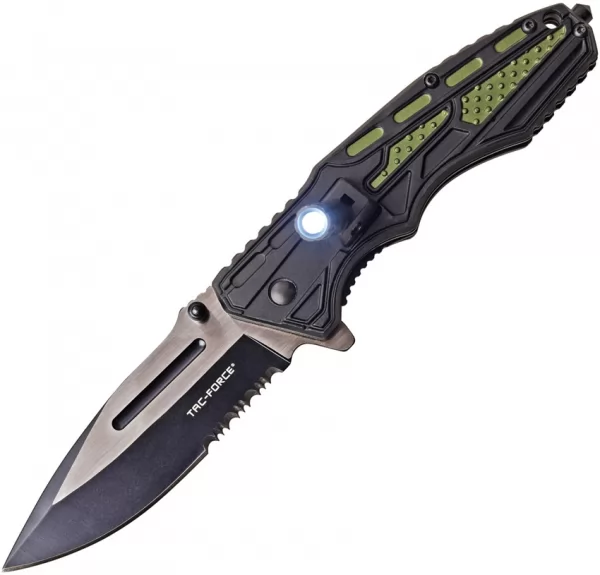 Tac Force Linerlock A-O Green TF1000GN