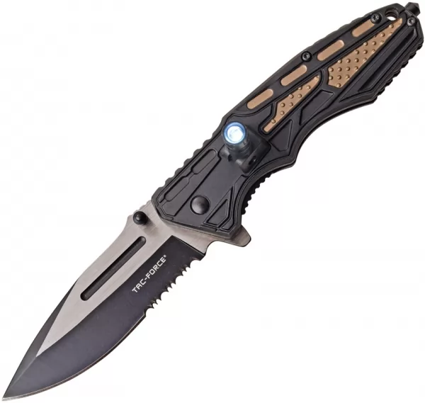 Tac Force Linerlock A-O Tan TF1000TN