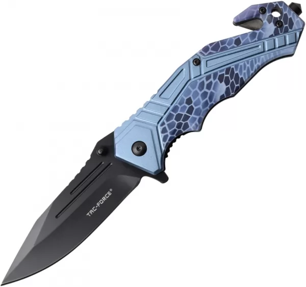 Tac Force Linerlock A-O Blue TF1006BL