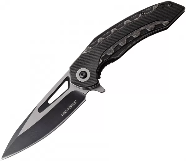 Tac Force Linerlock A-O Black TF1018BK