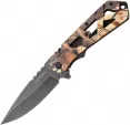 Tac Force Linerlock A/O Brown Camo - TF1019GY