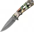 Tac Force Linerlock A/O Green Camo - TF1019TN