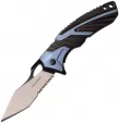 Tac Force Linerlock A/O Blue/Black - TF1029BBL