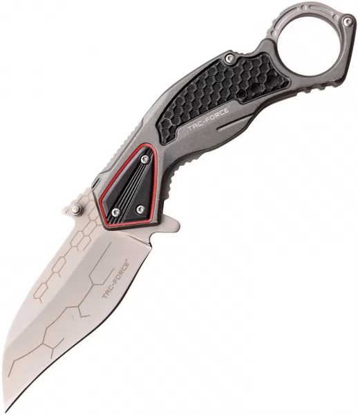 Tac Force Linerlock A-O Gray TF1033GY