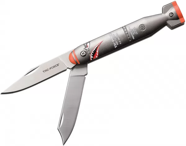 Tac Force Bomb Knife Slip Joint Gray TF1039DBGY