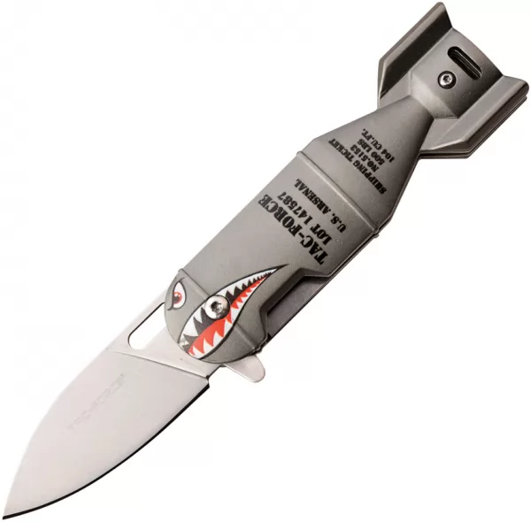 Tac Force Linerlock A-O Gray TF1039GY