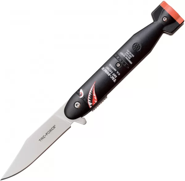 Tac Force Linerlock A-O Black TF1039LBK