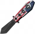 Tac Force Linerlock A/O US Flag - TF1048F