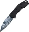 Tac Force Linerlock Digi Camo A/O Black - TF1049BK
