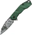 Tac Force Linerlock Digi Camo A/O Green - TF1049GN