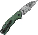 Tac Force Linerlock Digi Camo A-O Green TF1049GN
