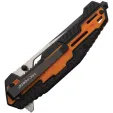 Tac Force Linerlock A-O Black-Org TF2007OR