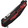 Tac Force Linerlock A-O Black-Red TF2007RD