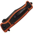 Tac Force Linerlock A-O Black-Org TF2008OR