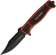 Tac Force Linerlock A/O Black/Red - TF2008RD