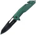 Tac Force Rescue Linerlock A/O Green - TF2015GN