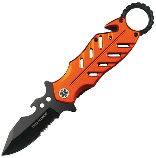 Tac Force Rescue Linerlock A-O EMT TF2027EMT