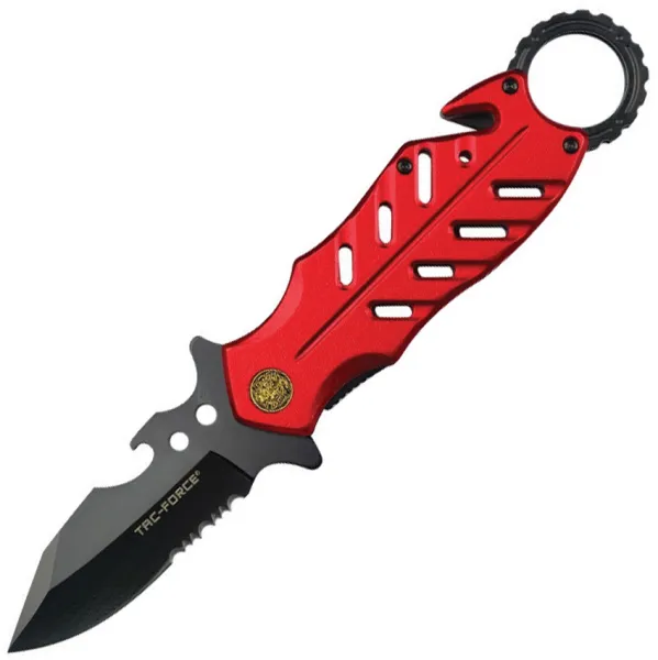Tac Force Rescue Linerlock A-O Fire TF2027FD