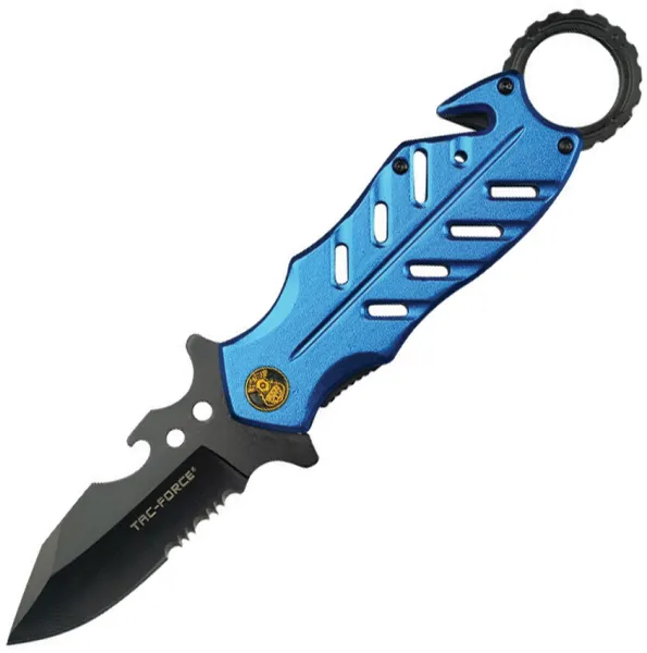 Tac Force Rescue Linerlock A-O Police TF2027PD