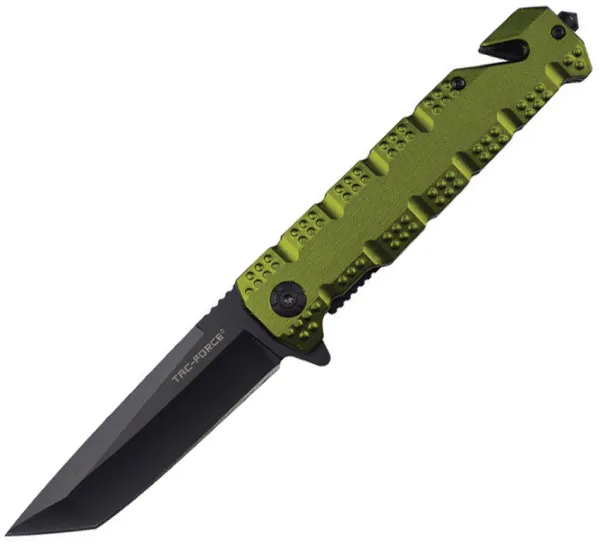 Tac Force Rescue Linerlock A-O Green TF2028GN