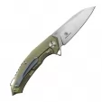 Defcon JK Hybrid Framelock Blk-Grn TF32201