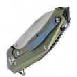 Defcon JK Hybrid Framelock Blk-Grn TF32201