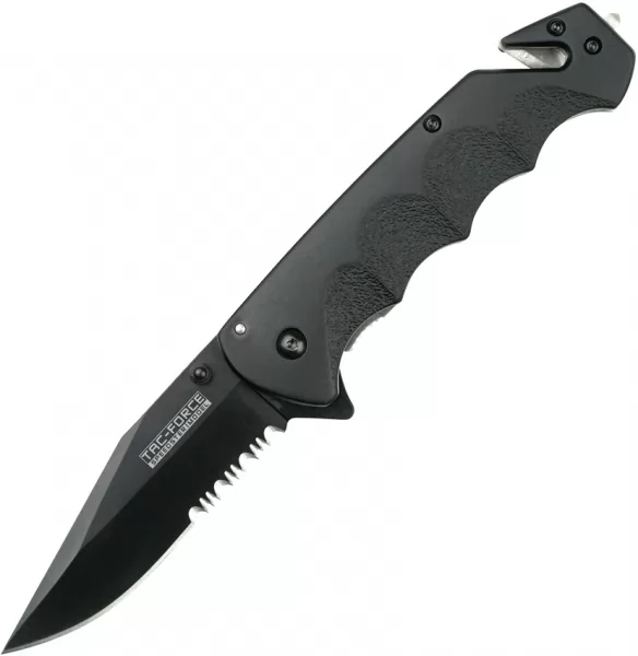 Tac Force Linerlock Black A-O TF499BD