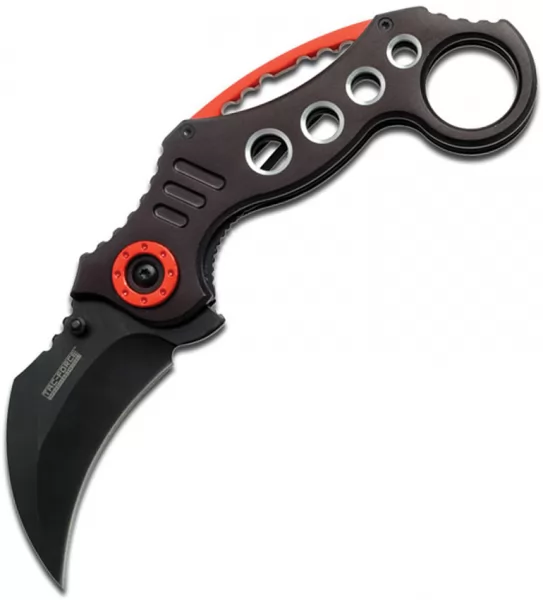 Tac Force Karambit Linerlock Black A-O TF578BK