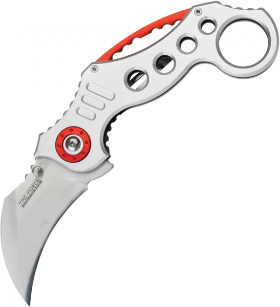 Tac Force Karambit Linerlock Silver A-O TF578S