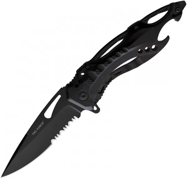 Tac Force Linerlock A-O Black TF705BKPL