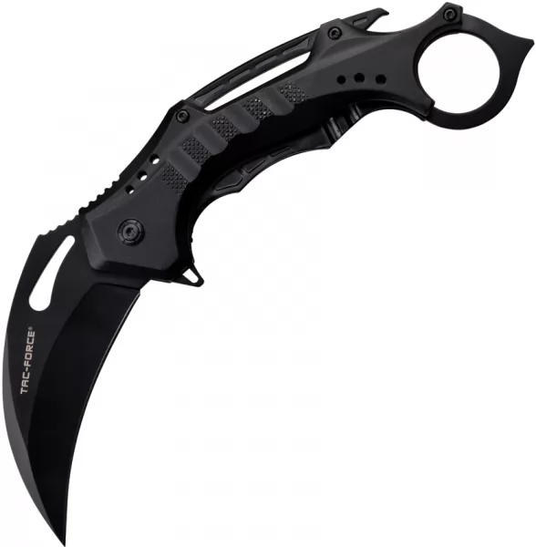 Tac Force Linerlock A-O Black TF705KBK