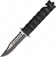 Tac Force Knurled Rescue Linerlock A/O - TF710BK