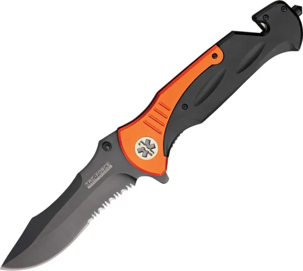 Tac Force Large Rescue Linerlock A-O TF727EM