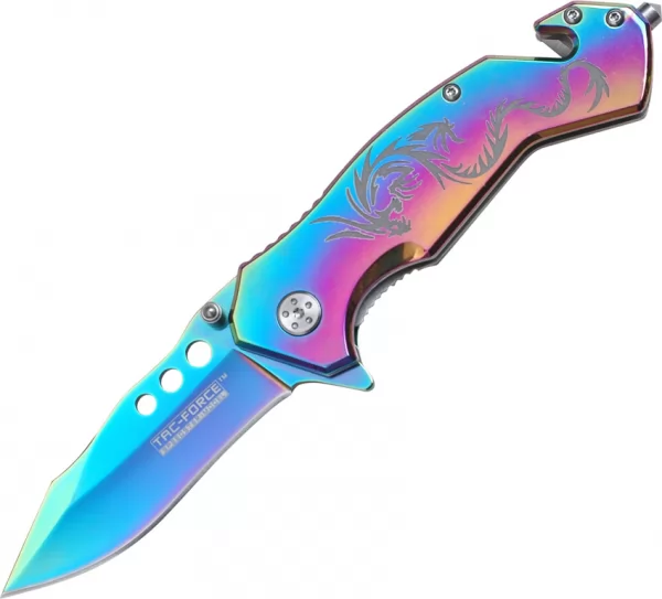 Tac Force Dragon Strike Rescue Linerlock TF759RB