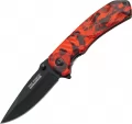 Tac Force Linerlock A/O Red Camo - TF764RC