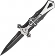 Tac Force Celtic Cross Linerlock Black - TF817BK