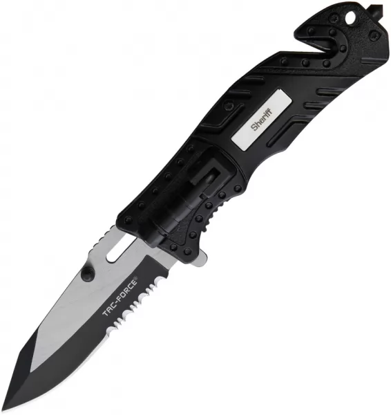 Tac Force Sheriff Rescue Linerlock A-O TF835SH