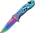 Tac Force Rescue Linerlock A/O Rainbow - TF844