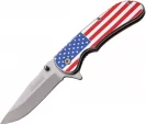Tac Force Linerlock A/O American Flag - TF902SF