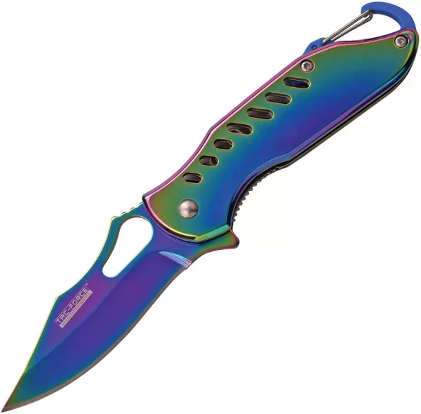 Tac Force Linerlock A-O Rainbow TF906RB