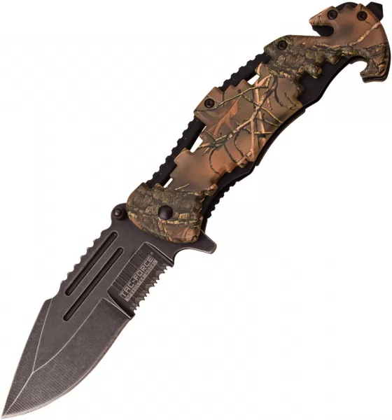 Tac Force Linerlock A-O Camo TF932CA